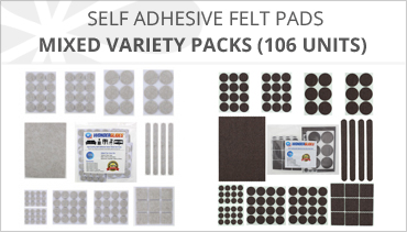 VARIETY PACK 106 UNITS FELT PADS